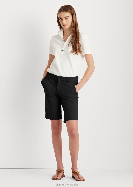 Жене Ralph Lauren стретцх памук кратко V2V444489 црн