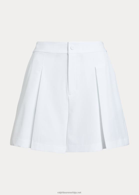 Жене Ralph Lauren перформансе широке ноге набране кратке V2V449387 керамичка бела