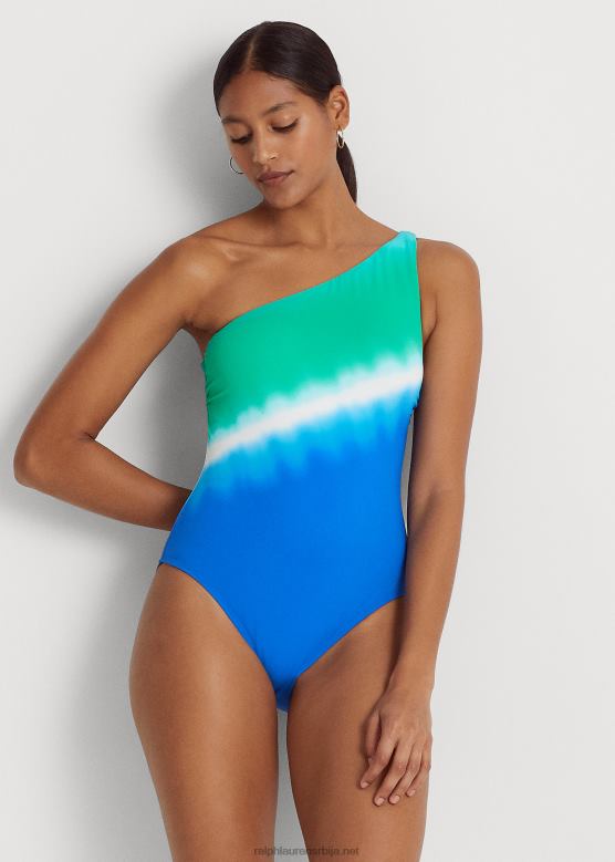 Жене Ralph Lauren омбре једно раме једноделни V2V444157 мулти