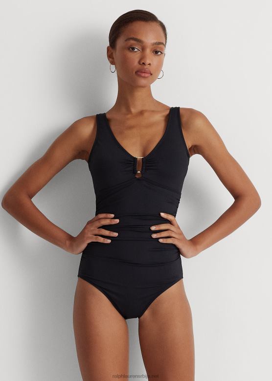 Жене Ralph Lauren прстен-предњи једноделни V2V444192 црн