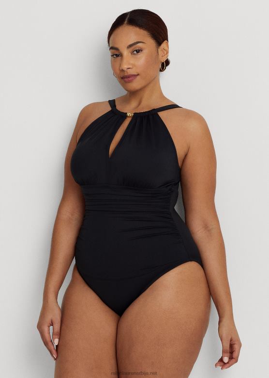 Жене Ralph Lauren једноделни са високим вратом V2V444584 црн