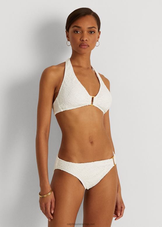 Жене Ralph Lauren хеклани прстен-предњи хипстер доњи део V2V449456 бео