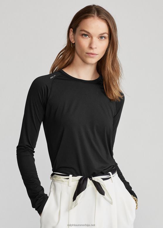 Жене Ralph Lauren мајица са дугим рукавима V2V443762 црн
