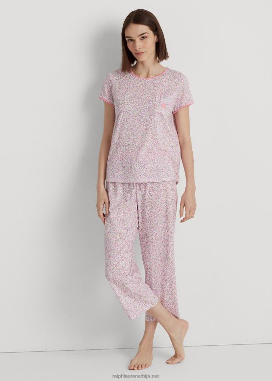 Жене Ralph Lauren комплет пиџаме са цветним дресом V2V444140 мулти флорал