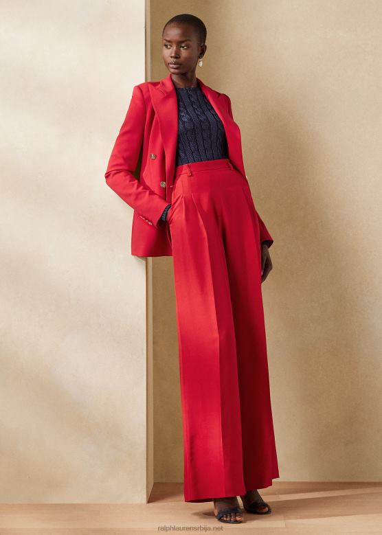 Жене Ralph Lauren грациела свилене шантунг панталоне V2V443515 битанга