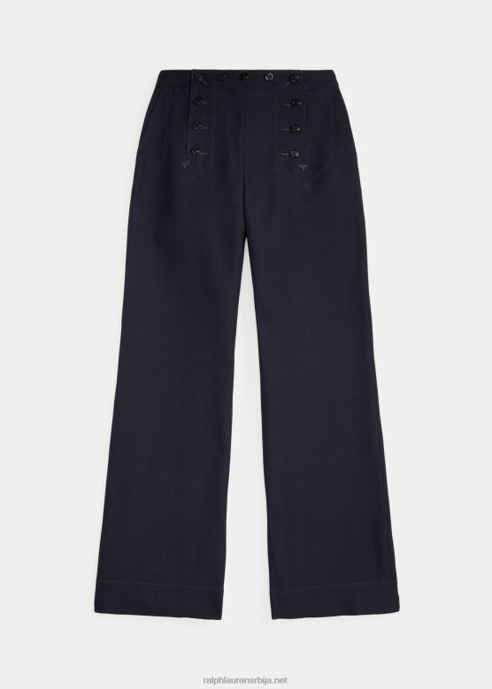 Жене Ralph Lauren вунене панталоне V2V443659 морнарица