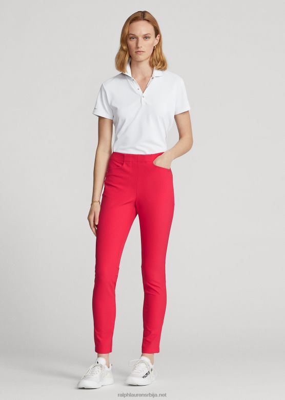 Жене Ralph Lauren растезљиве атлетске панталоне V2V443686 издржљив црвен