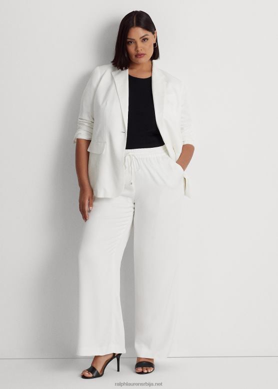 Жене Ralph Lauren кепер широке панталоне V2V444576 бео