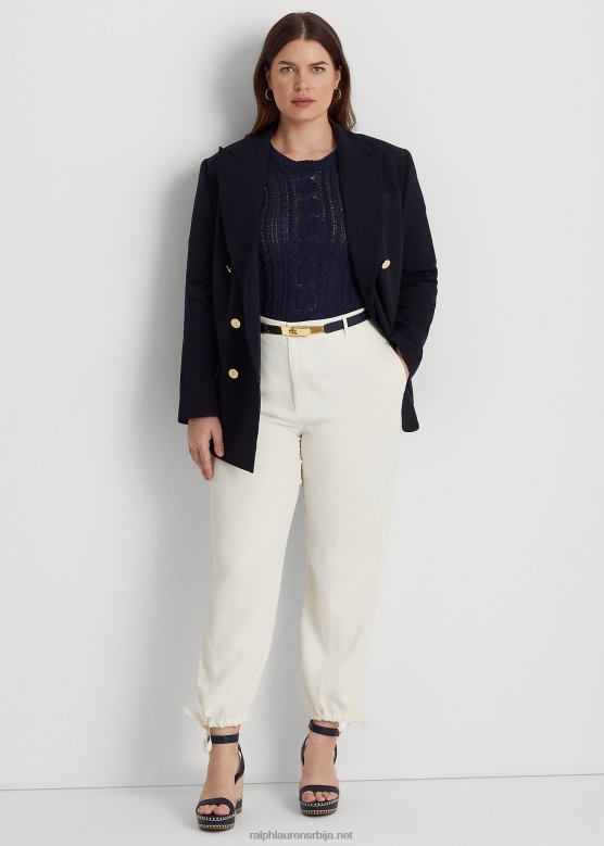 Жене Ralph Lauren стретцх цади сужене панталоне V2V444770 природна крема