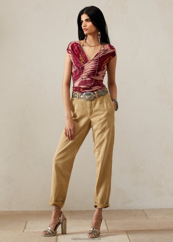 Жене Ralph Lauren гарнизон цхино панталоне V2V449334 војна вежба