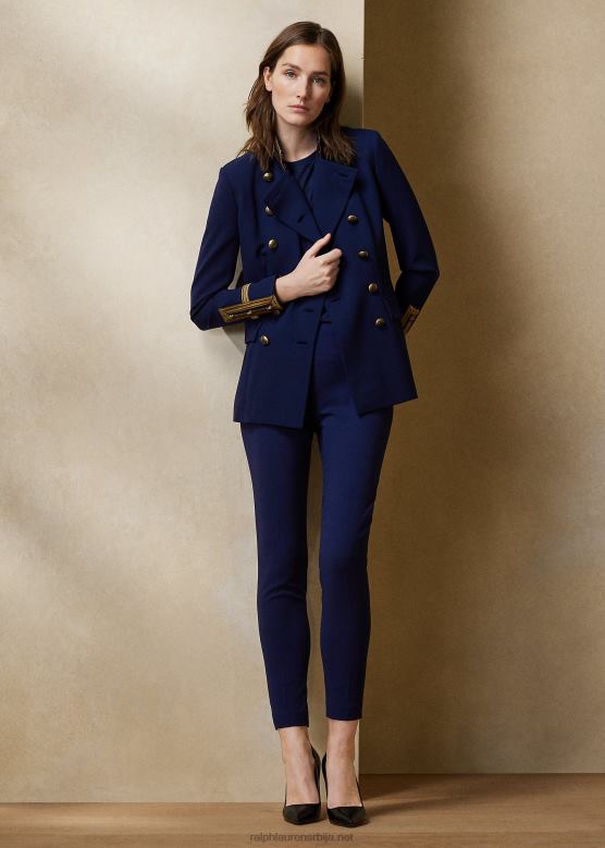 Жене Ralph Lauren Анние вунене панталоне V2V449365 морнарица