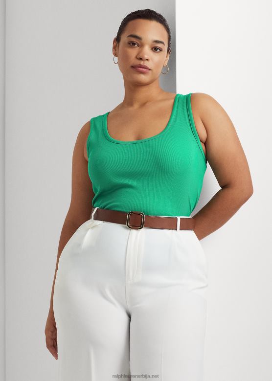 Жене Ralph Lauren стретцх памучни резервоар V2V444524 палмин лист