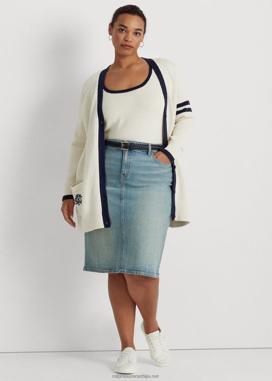 Жене Ralph Lauren Тексас сукња V2V444650 солни поток прање