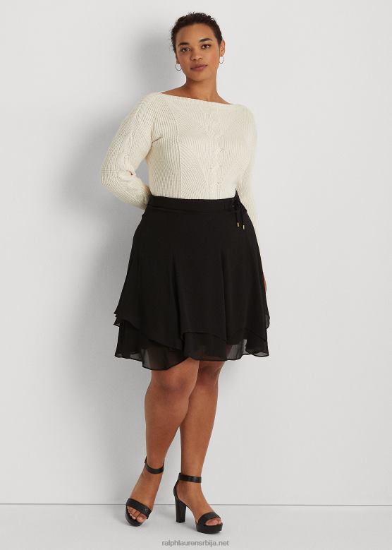 Жене Ralph Lauren сукња од вештачког семиша од жоржета V2V444814