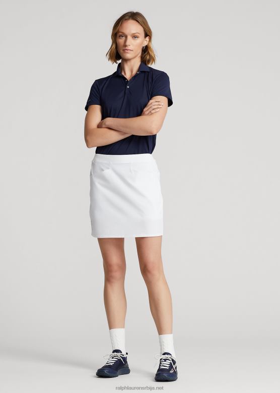Жене Ralph Lauren растезљиве кратке хлаче са наборима V2V449393 керамичка бела