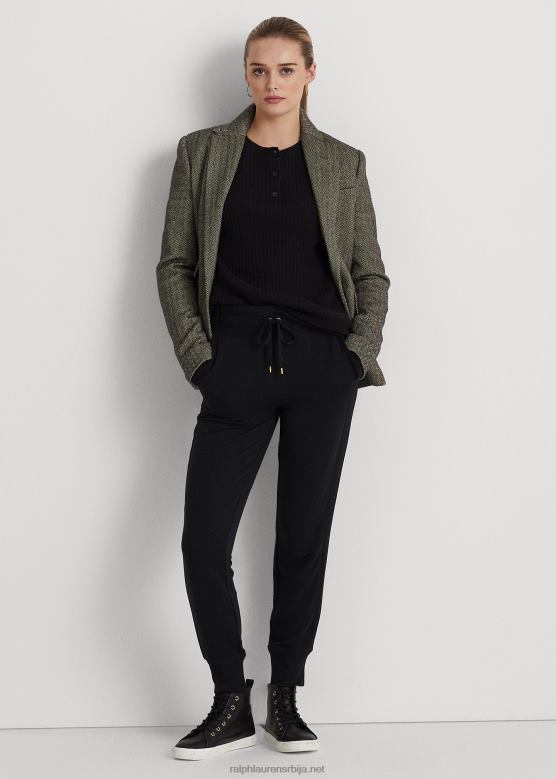 Жене Ralph Lauren плетене панталоне за џогинг V2V444180 црн