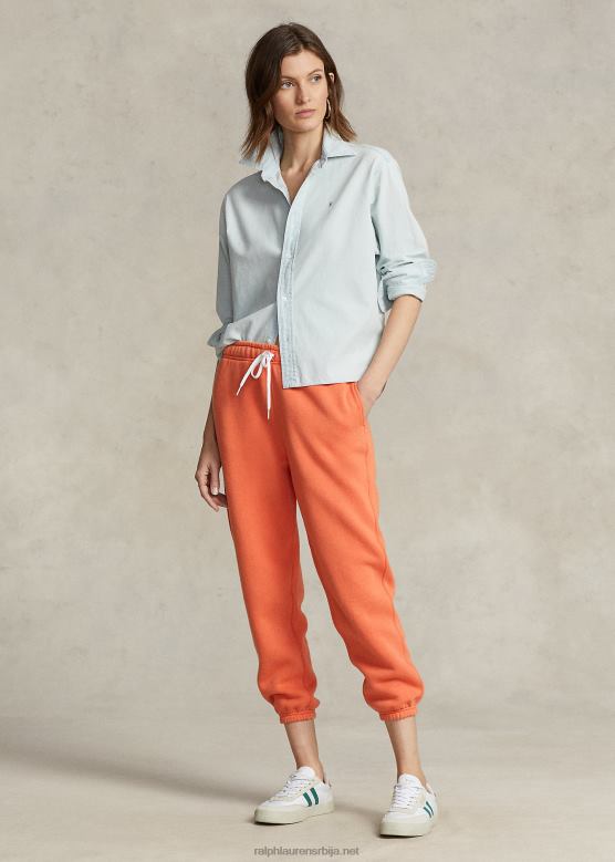 Жене Ralph Lauren атлетске панталоне од флиса V2V449104 небо заласка сунца