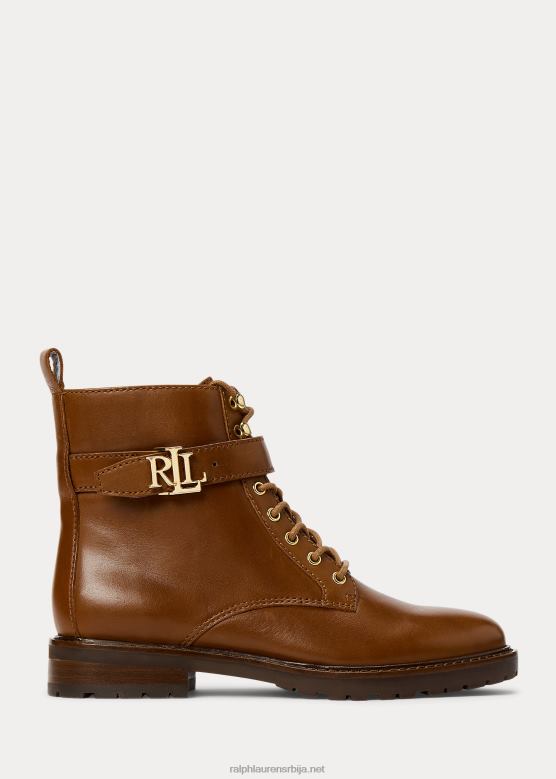 Жене Ralph Lauren елдридге чизма од брушене коже V2V445131