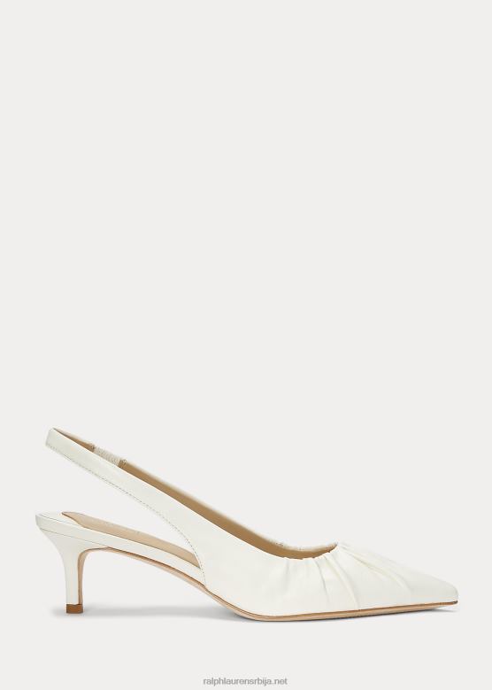 Жене Ralph Lauren лолах напа кожна пумпа са ременом V2V445032 ванила