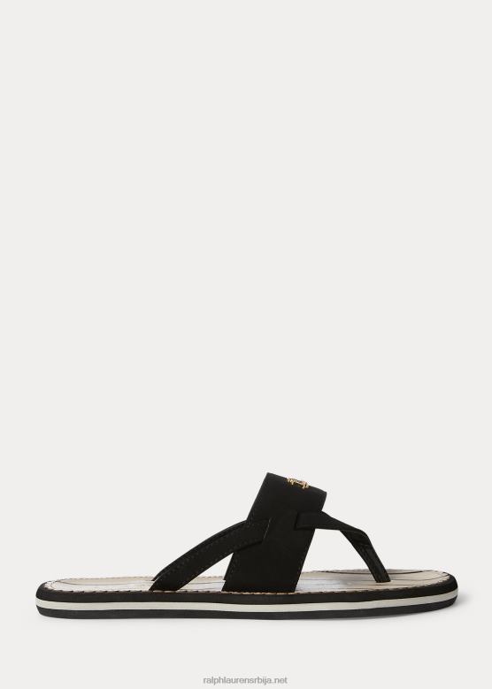 Жене Ralph Lauren розалинда сандала V2V444987 црн