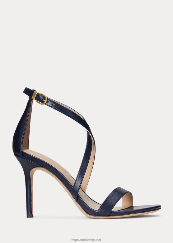 Жене Ralph Lauren габриеле сандале од брушене коже V2V445002 префињена морнарица