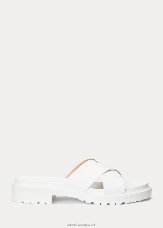 Жене Ralph Lauren келсие напа кожне сандале V2V449596 Снежана