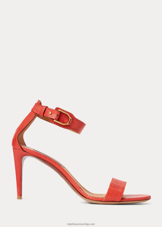 Жене Ralph Lauren рељефне сандале цханнинг велингтон V2V449656 зачињена наранџа