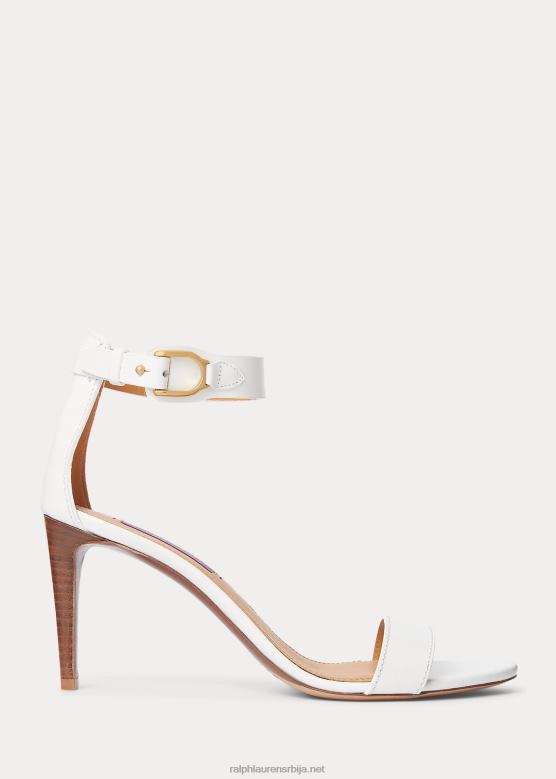 Жене Ralph Lauren цханнинг велингтон сандала од телеће коже V2V449660 бело
