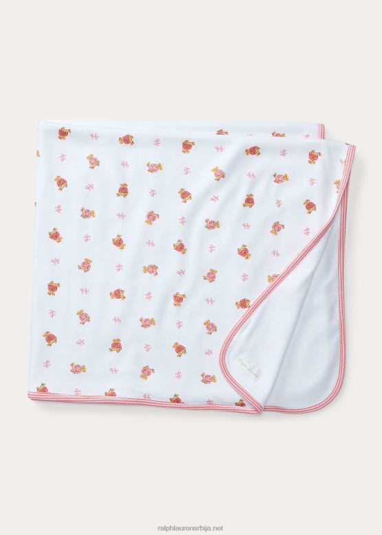 беба Ralph Lauren поло беар реверзибилно ћебе V2V448080 мулти