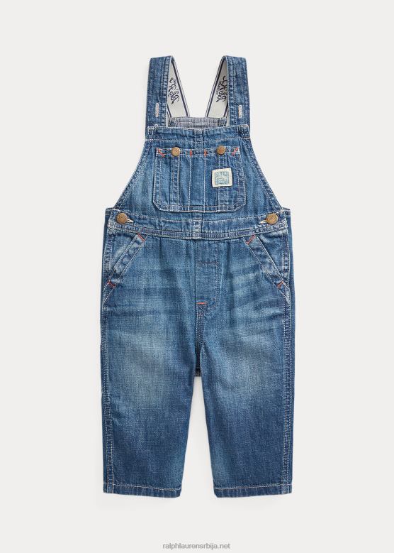 беба Ralph Lauren памучни тексас комбинезон V2V447734 меррилл васх