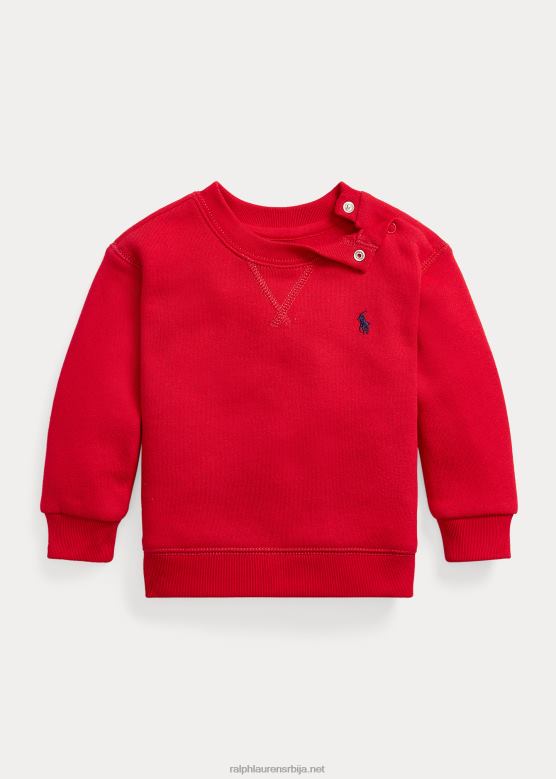 беба Ralph Lauren дуксерица од флиса V2V447974 рл 2000 ред
