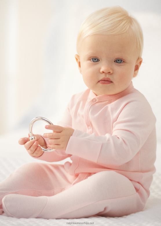 беба Ralph Lauren комбинезон од органског памука V2V447717 нежно розе