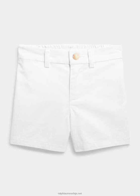 беба Ralph Lauren флек абразија кепер кратко V2V447916 палуба бела