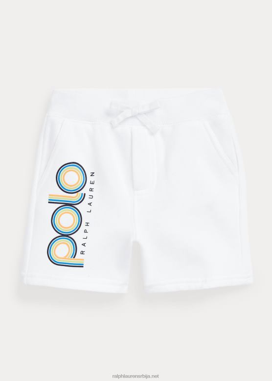 беба Ralph Lauren лого флис кратка V2V447926 бео