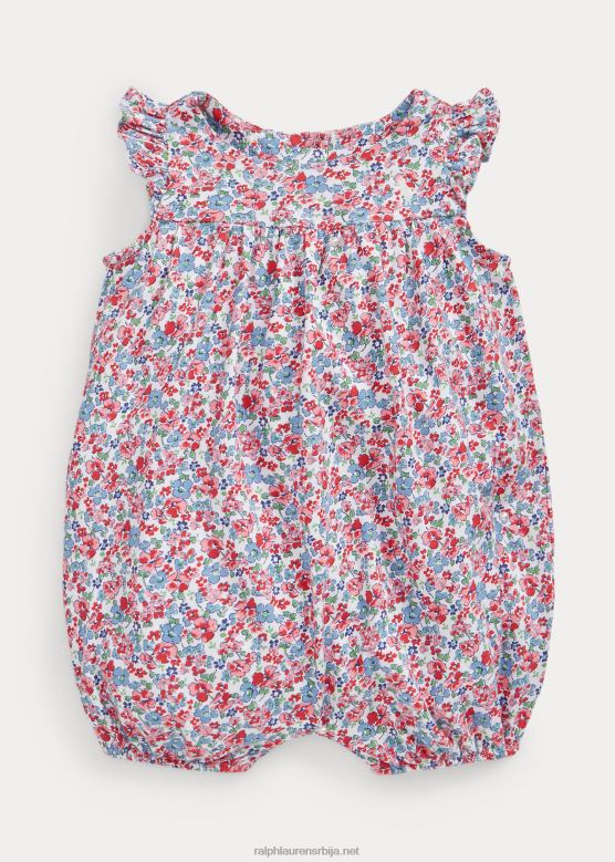 беба Ralph Lauren Схорталл од памучног јерсеиа са цветним мотивом V2V448154 тилер флорал