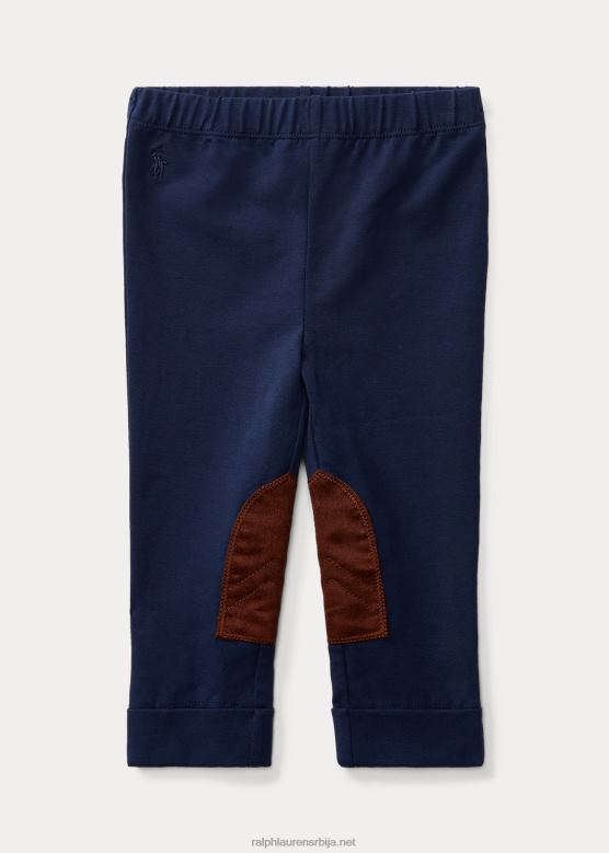 беба Ralph Lauren хеланке од растезљивог дреса V2V448290 префињена морнарица