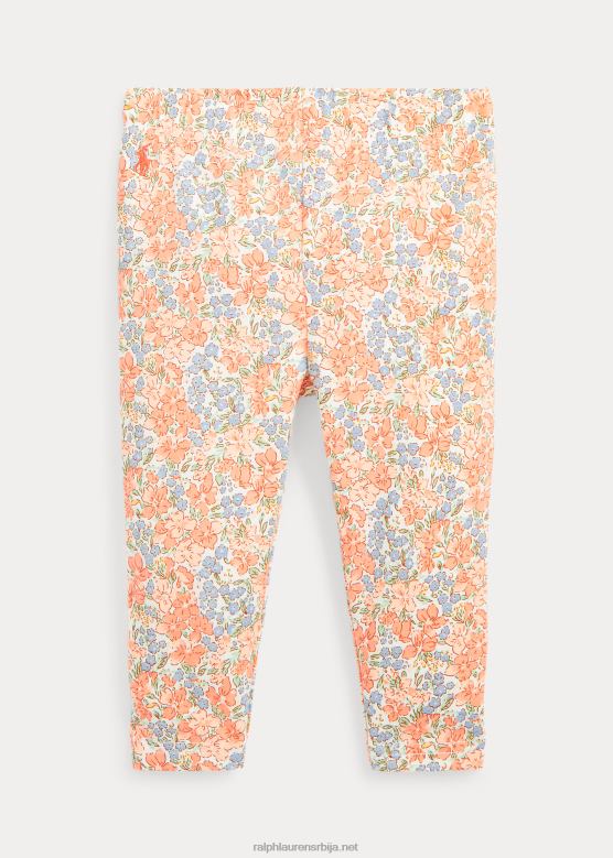 беба Ralph Lauren хеланке од растезљивог дреса са цветним мотивом V2V448292 харлове флорал