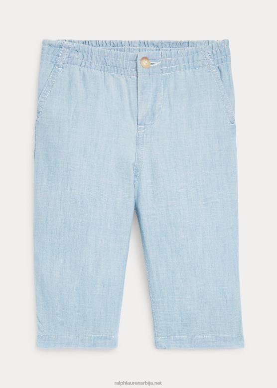 беба Ralph Lauren поло препстер шамбре панталоне V2V448295 цхамбраи