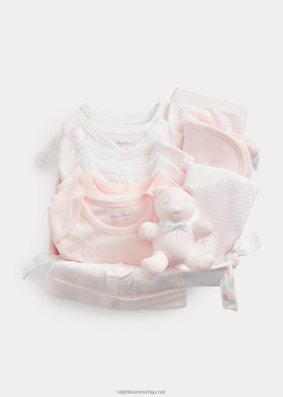 беба Ralph Lauren 12-делни поклон сет од органског памука V2V448216