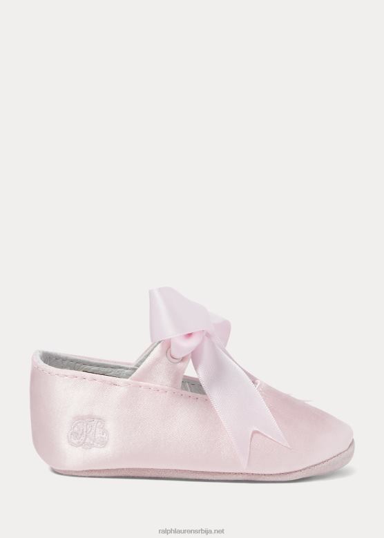 беба Ralph Lauren брилеи сатен Мери Џејн папуче V2V4410043