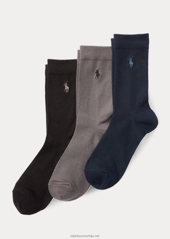 клинци Ralph Lauren суперсофт флат 3 паковање V2V446318 морнарица сортирана