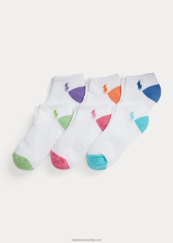 клинци Ralph Lauren чарапе за глежањ 6 ком V2V447250 мулти