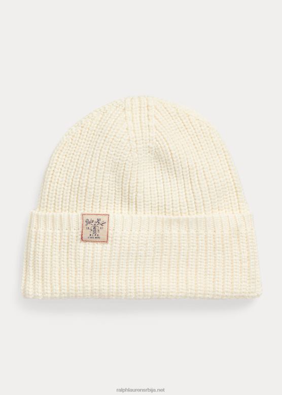 клинци Ralph Lauren памучна капа од кардигана V2V447472 цлубхоусе цреам