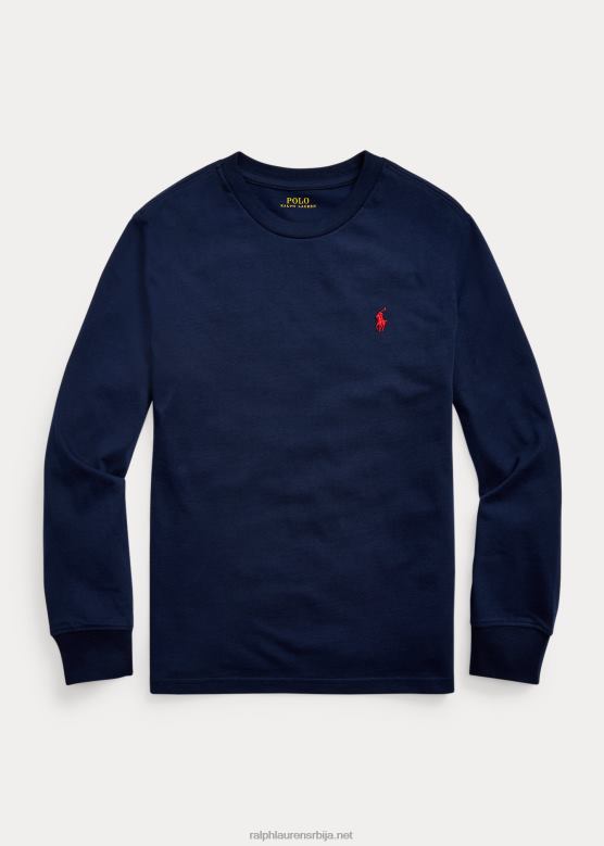 клинци Ralph Lauren мајица дугих рукава од памучног дреса V2V446286 крстарење морнарице