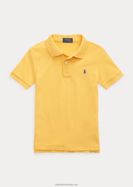 клинци Ralph Lauren култна мрежаста поло мајица V2V445673 злато