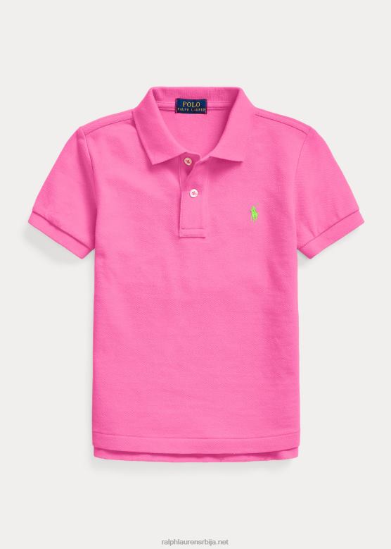 клинци Ralph Lauren култна мрежаста поло мајица V2V445686 далиа пинк