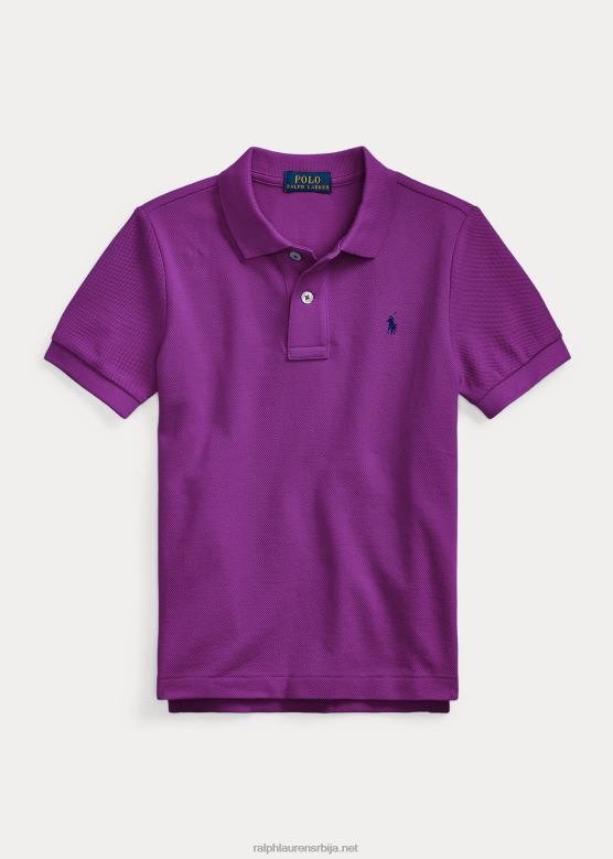 клинци Ralph Lauren култна мрежаста поло мајица V2V445687 палома љубичаста
