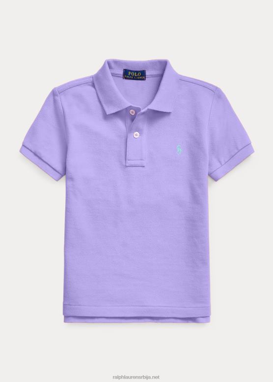 клинци Ralph Lauren култна мрежаста поло мајица V2V445688 кактус љубичасте