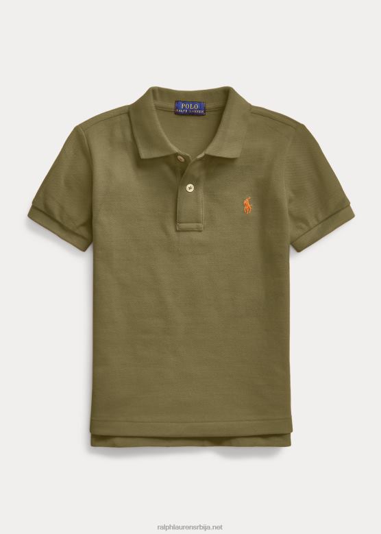 клинци Ralph Lauren култна мрежаста поло мајица V2V445695 крошња маслина