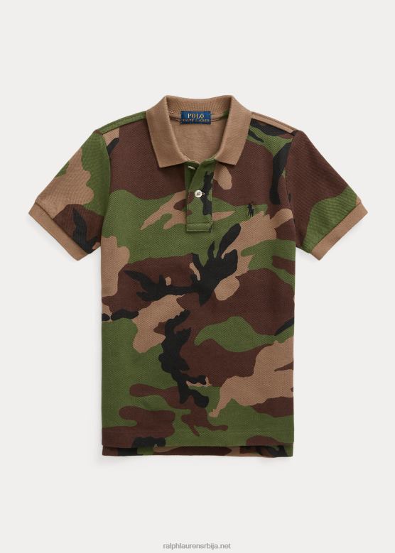 клинци Ralph Lauren памучна мрежаста поло мајица V2V445873 вишак цамо